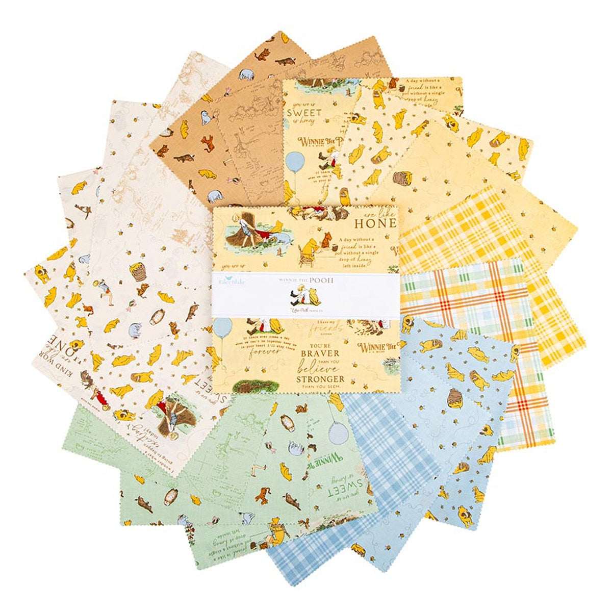 Winnie the Pooh by Echo Park Paper Co - 10" Squares (Stacker)