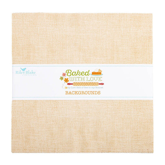 Baked with Love Backgrounds by Lori Holt - 10" Squares (Stacker)