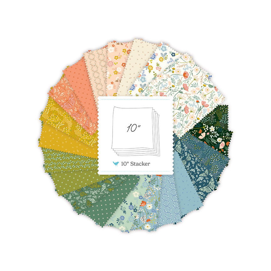 Luna Field by Katherine Lenius - 10" Squares (Stacker)