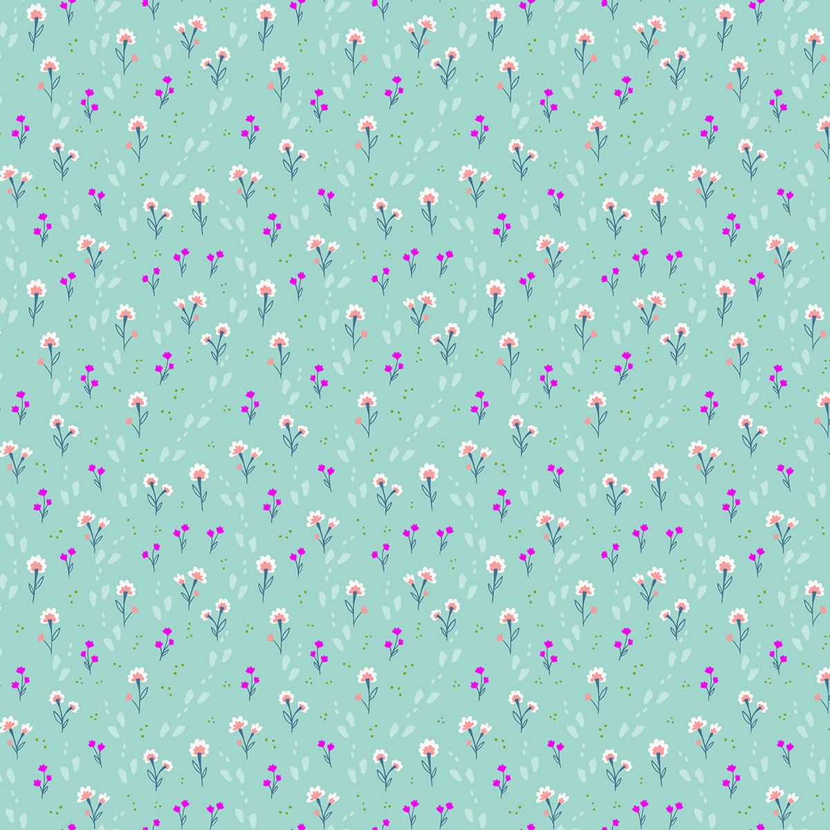 Bunny Hops by Seek to Spring - Floral Footprints | Caribbean