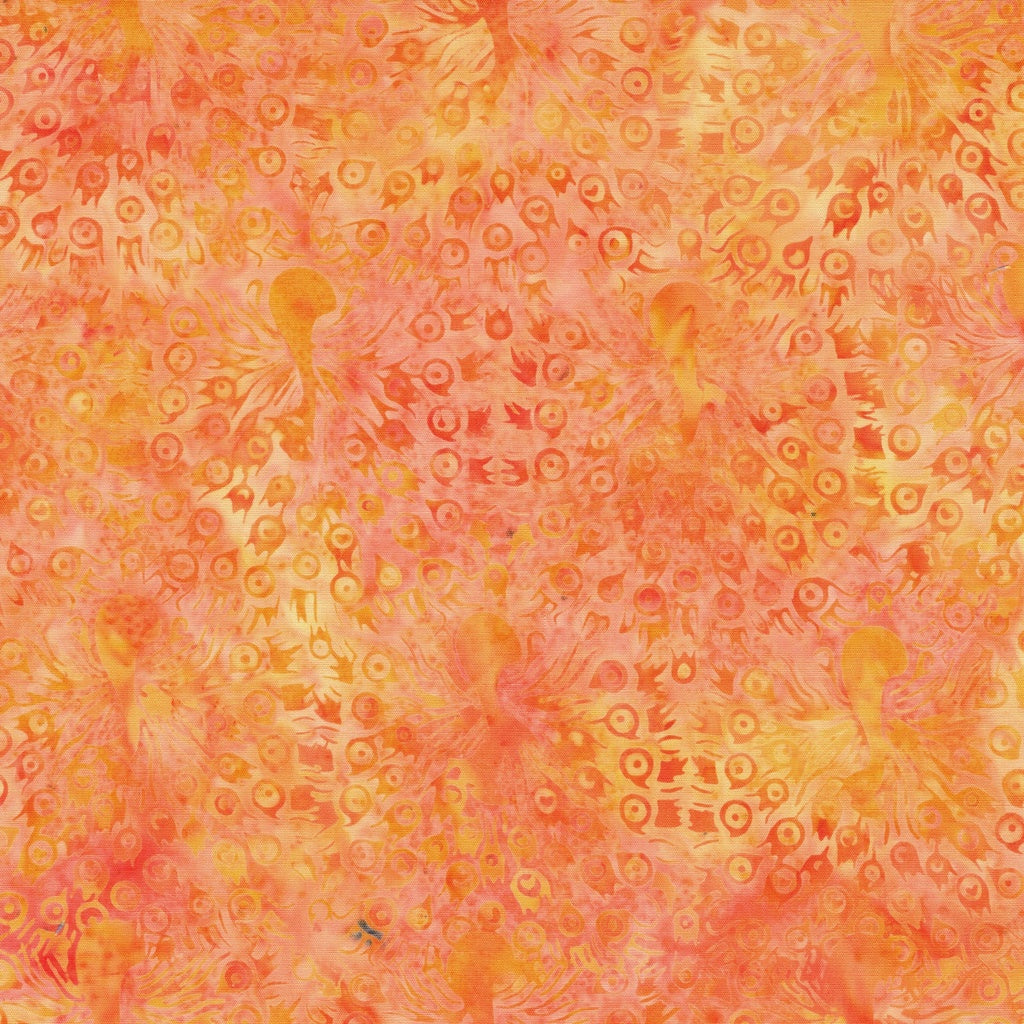 Feather & Flair by Jerry Khiev - Peacock Fanning | Orange Marmalade