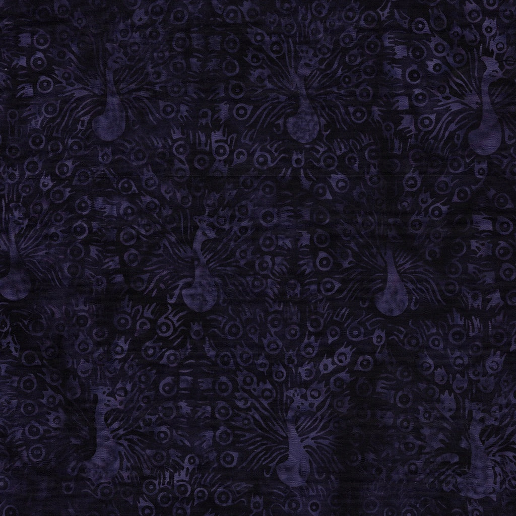 Feather & Flair by Jerry Khiev - Peacock Fanning | Purple Merlot