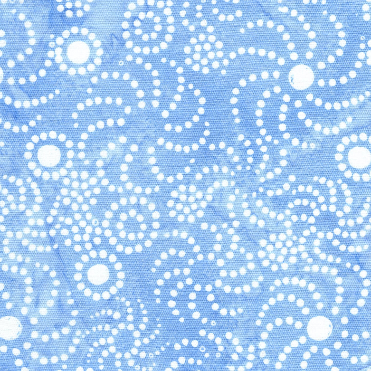 Pixelwave by Jerry Khiev - Swirly Dots | Chambray