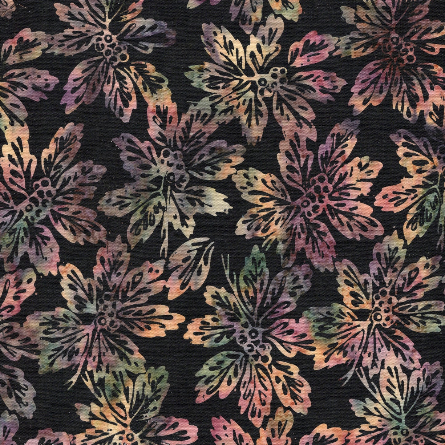 Woodland Warmth by Jerry Khiev - Leaves and Berry Clusters | Black