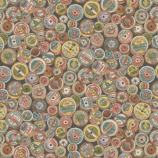 Atelier by Makower UK - Spool | Grey