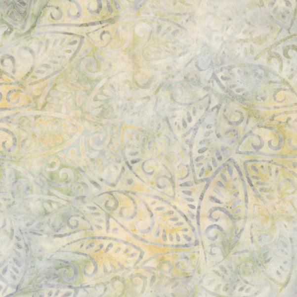 Wilmington Batiks - Large Leaves Tan