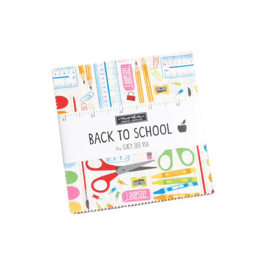 Back to School by Stacy Iest Hsu - 5" Squares (Charm Pack)