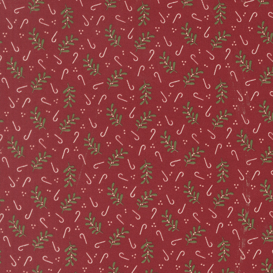 Gingerbread Lane by Kiley's Quilt Room - 26157 Cranberry