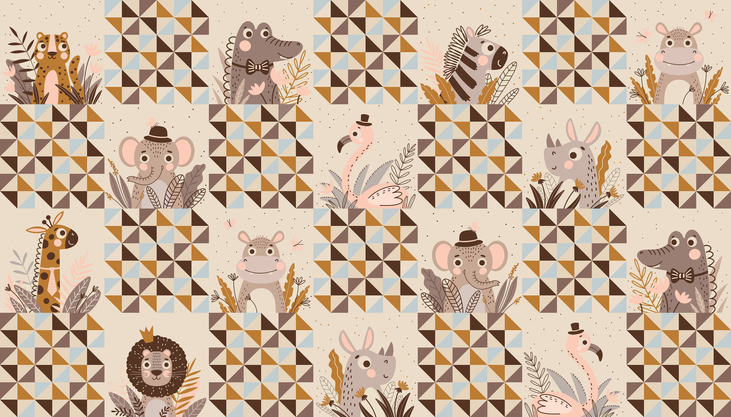 Wildly Cute Safari by Elena Amo - Panel