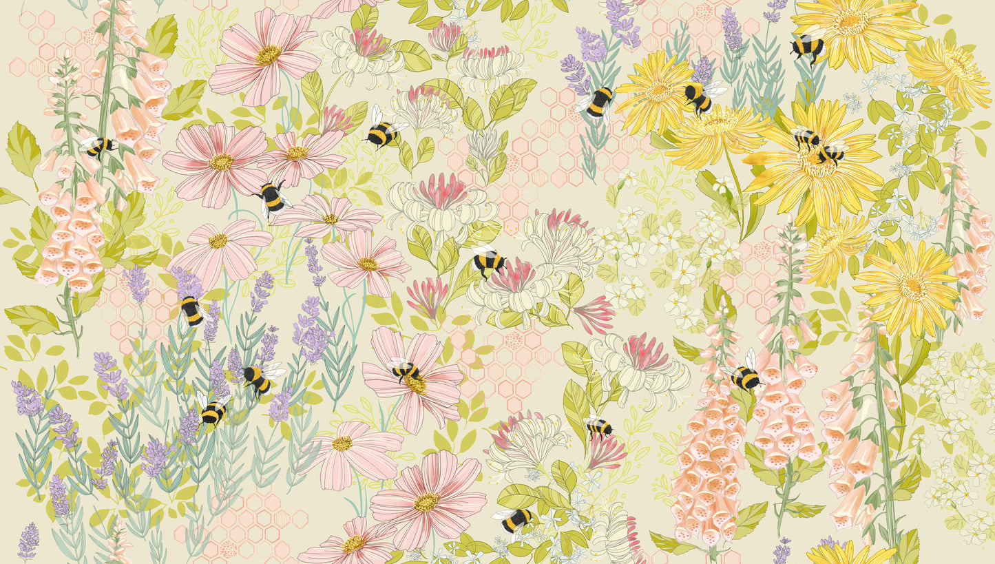 Pollinators by Robin Pickens - Bee Garden 48810 Cloud