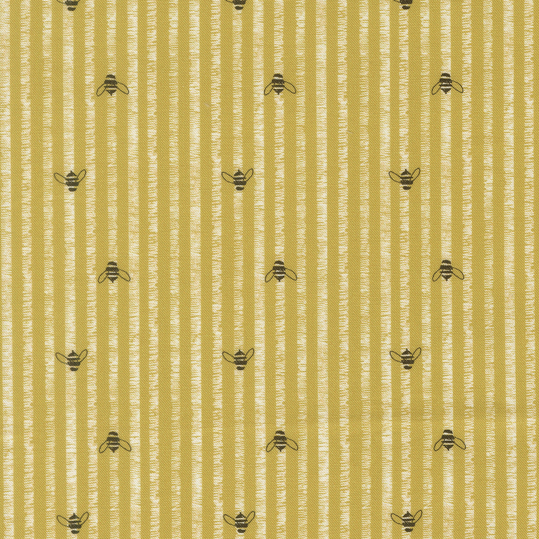 Pollinators by Robin Pickens - Bee Stripes 48816 Golden