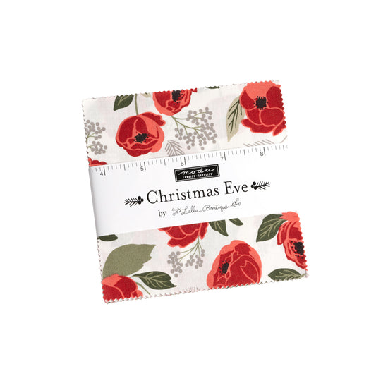 Christmas Eve by Lella Boutique for Moda - 5" Squares (Charm Pack)