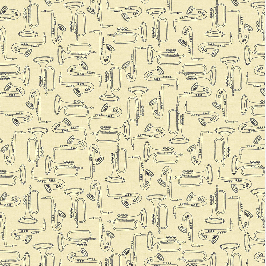 Feeling Jazzy by Whistler Studios - Duet Ivory/Black