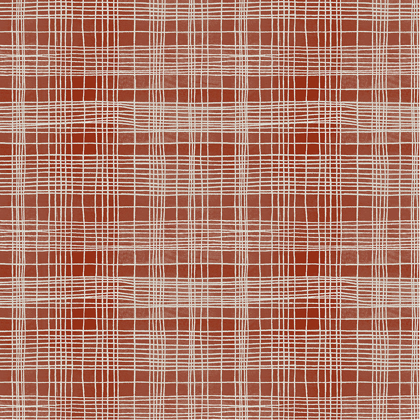 The Plaid One by Marcia Derse - String Theory Plaid Lacquer