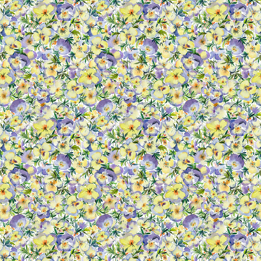 Violeta by Whistler Studios - Perfect Pansies | Yellow