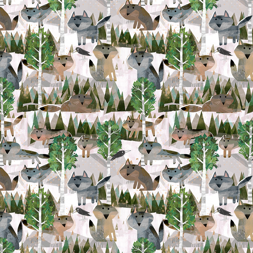 Animal Kingdom by Gareth Lucas - Wild Wolves | White Forest