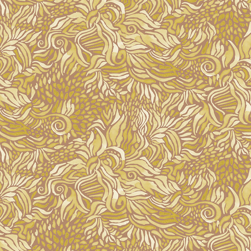 Wild Reverie by Melissa Marie Collins - Foliage | Turmeric
