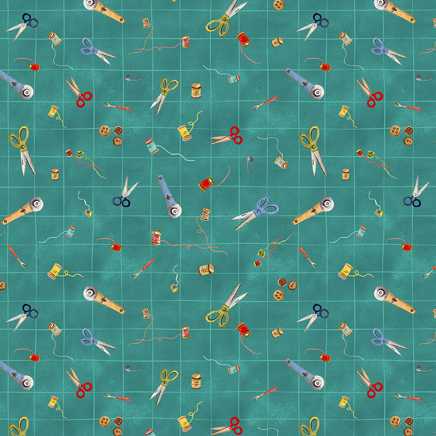 Crafty Cats by Sue Miano - Notions | Teal