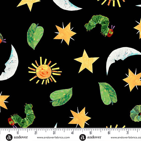 The Very Hungry Caterpillar: Snack Time - Sun Moon and Stars | Black