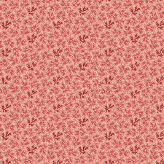 Cocoa Pink by Laundry Basket Quilts - Greenery Dahlia