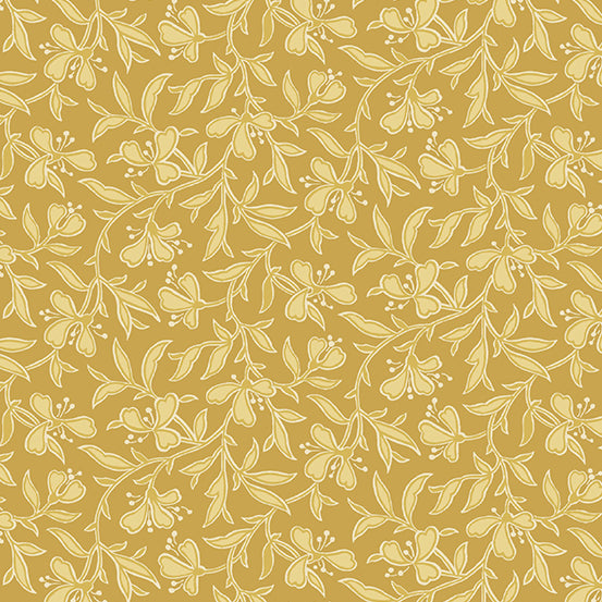 Fleur Nouveau by Andover Fabrics - Vine | Yellow