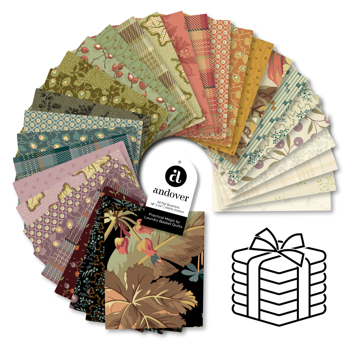 Practical Magic by Edyta Sitar - Fat Quarter Bundle