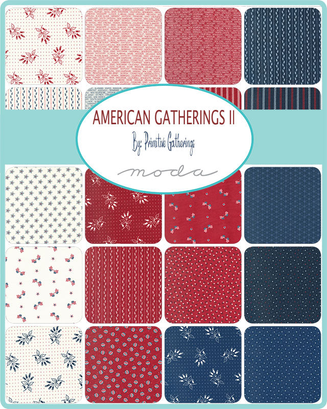 American Gatherings II by Primitive Gatherings - 49241 Heart Red