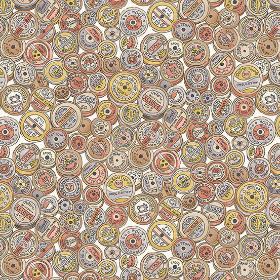 Atelier by Makower UK - Spool | Cream