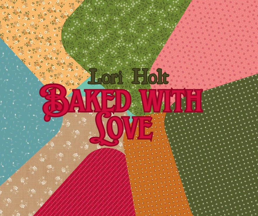 Baked with Love by Lori Holt - 2 1/2" Strips (Rolie Polie)