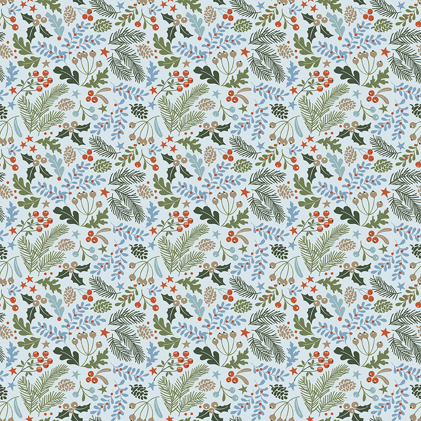 Santa's Tree Farm by Lisa Audit - Berries & Boughs Sky