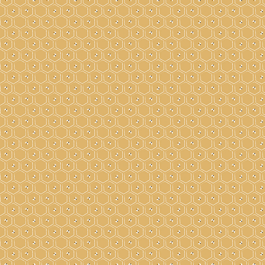 Bees and Blossoms by Lindsey Weight - Honeycomb | Honey