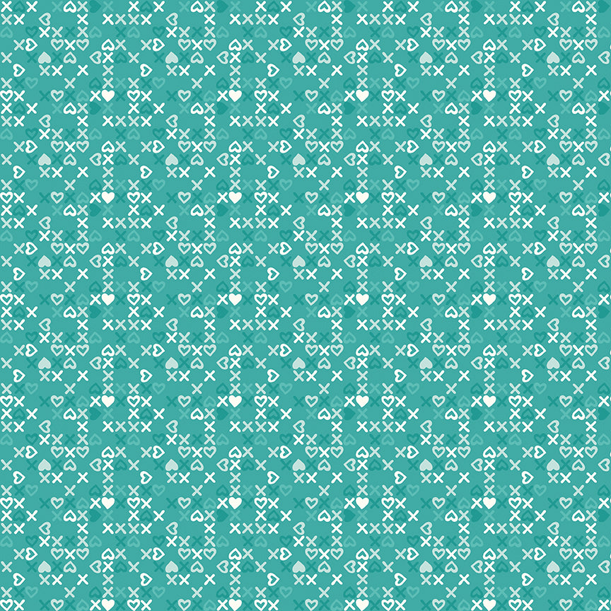 Bloom & Heart by Cherry Guidry - Sweet XOXO | Teal