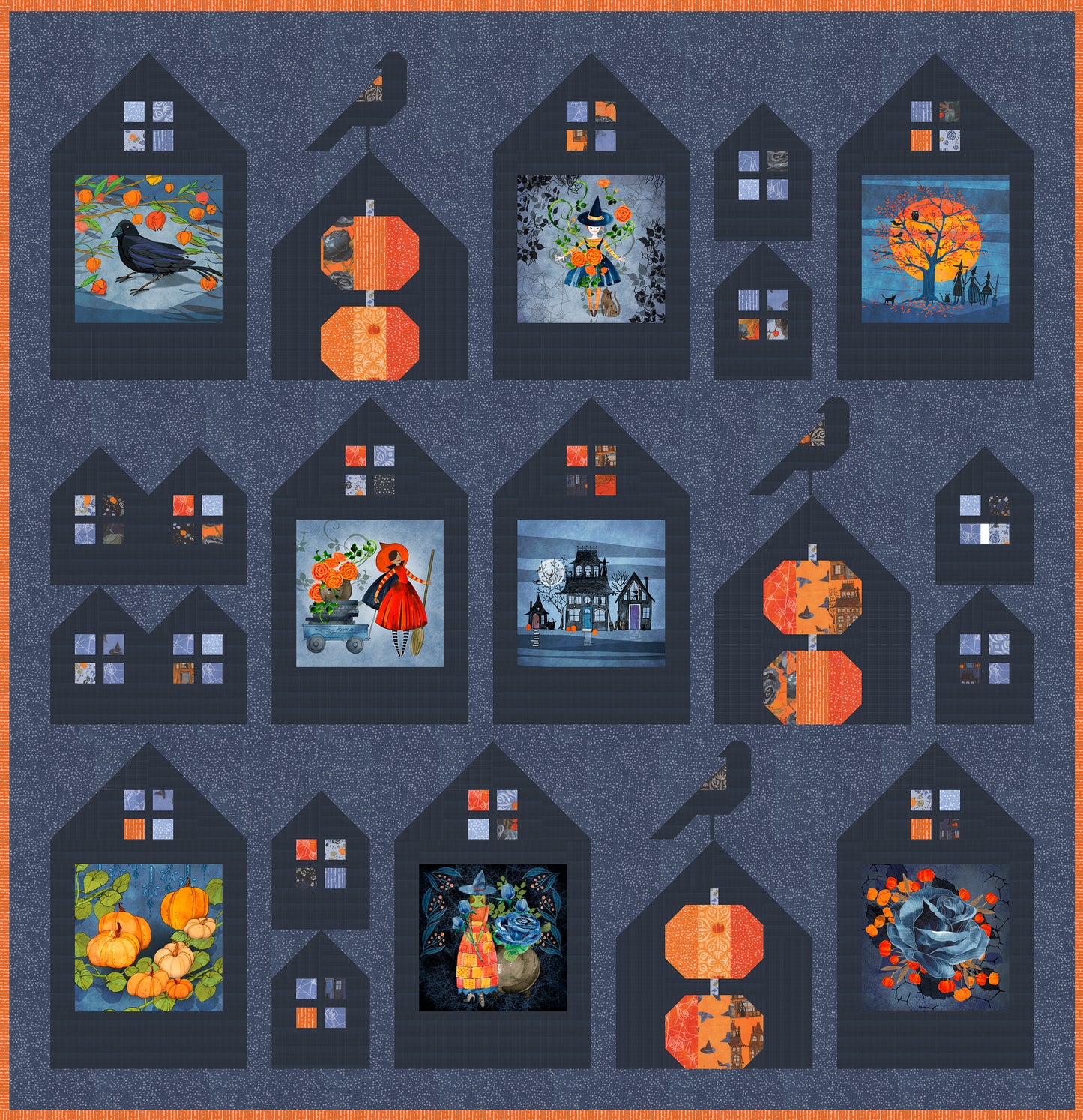 Neighborhood Views Quilt Kit