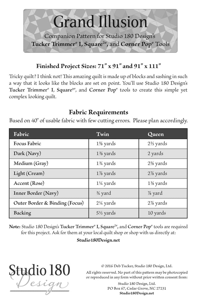 GRAND ILLUSION BY STUDIO 180