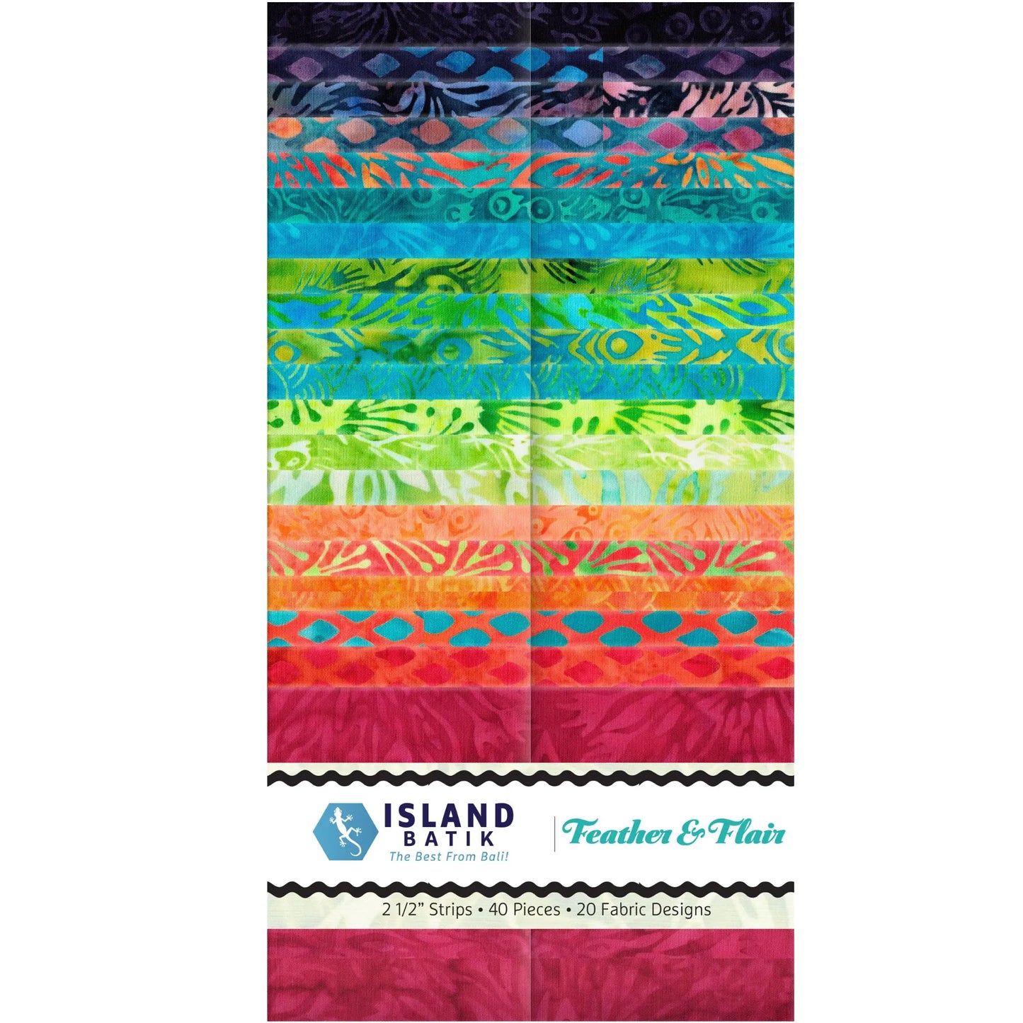 Feather & Flair by Jerry Khiev - 2 1/2" Strips
