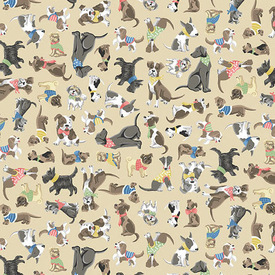 Pooch by Makower UK - Pals | Cream