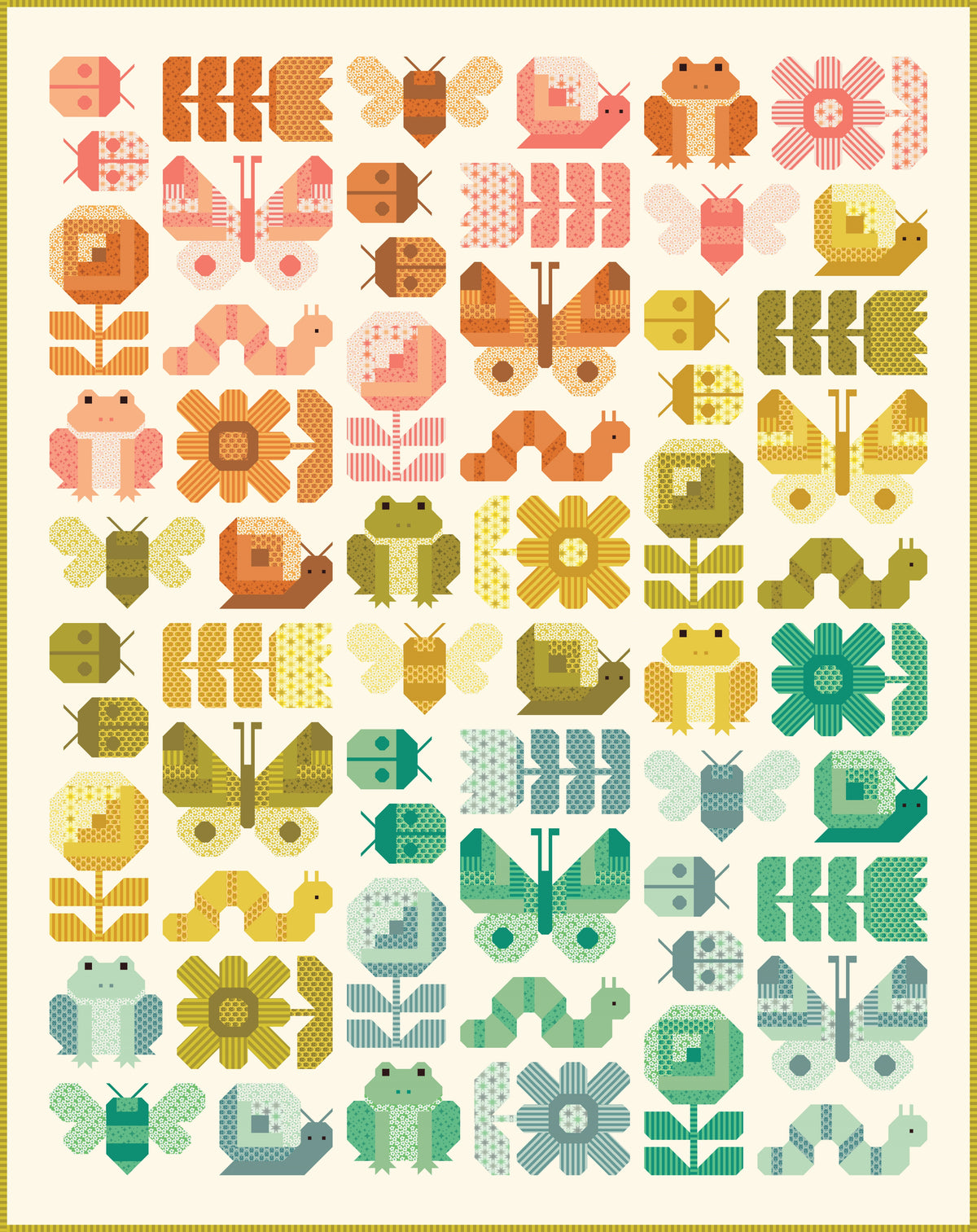 Busy Backyard Quilt Kit