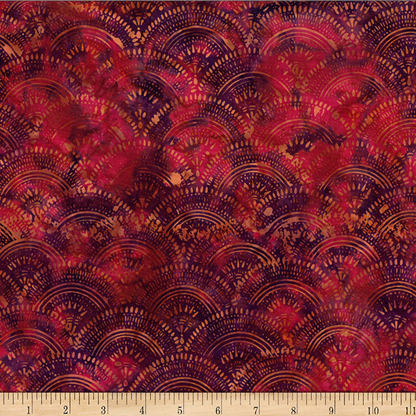 Hoffman Bali Batik - 2706 - Pomegranate