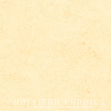 Hoffman 1895 Watercolor Batik Buttercream 412