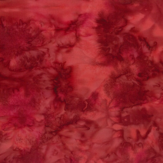 Hoffman 1895 Watercolor Batik Red Velvet 568
