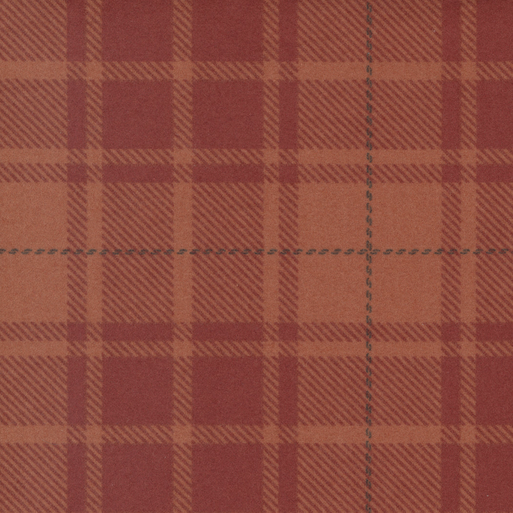 Autumn Gatherings Flannel By Primitive Gatherings For Moda- Pumpkin 49182