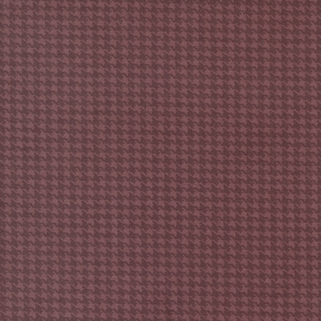 Autumn Gatherings Flannel By Primitive Gatherings For Moda- Mulberry 49186