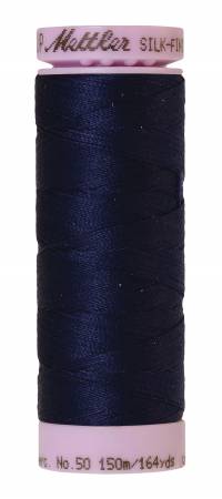 Mettler 50WT 9105-0016 164 YDS. Silk-Finish Cotton Thread Dark Indigo