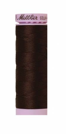 Mettler 50WT 9105-1382 164 YDS. Silk-Finish Cotton Thread Black Peppercorn