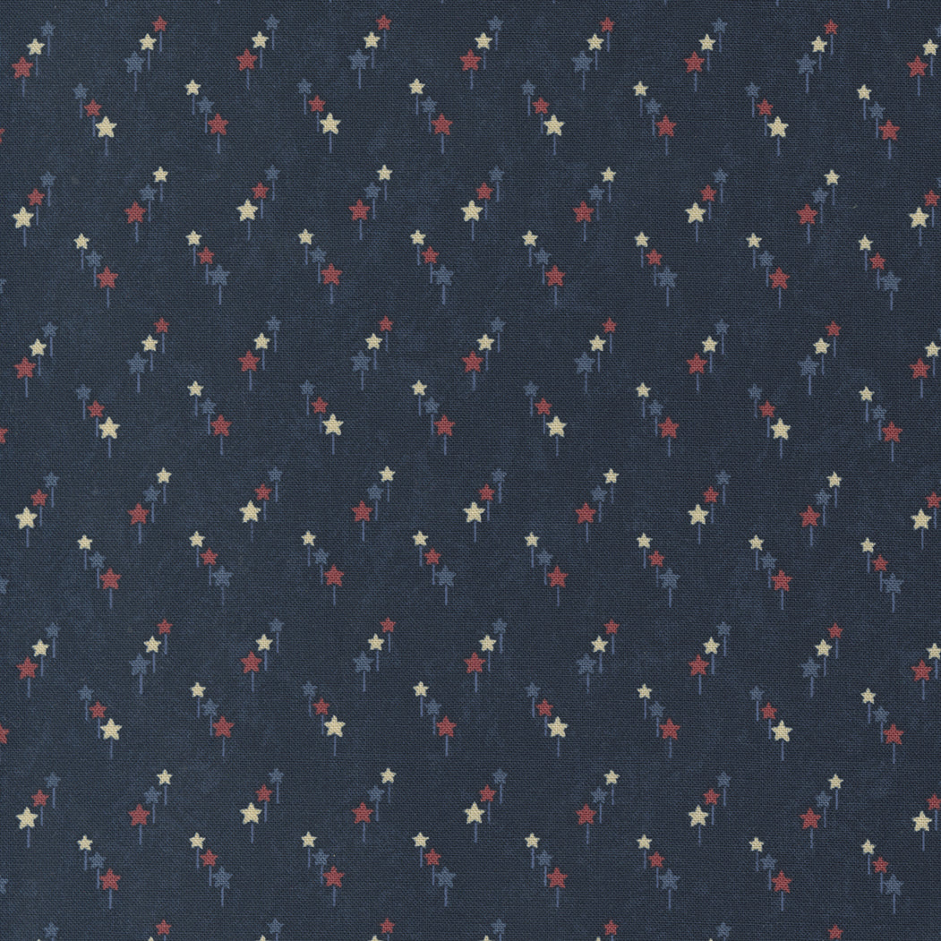 FREEDOM ROAD 9692 BLUE MULTI BY KANSAS TROUBLES QUILTERS