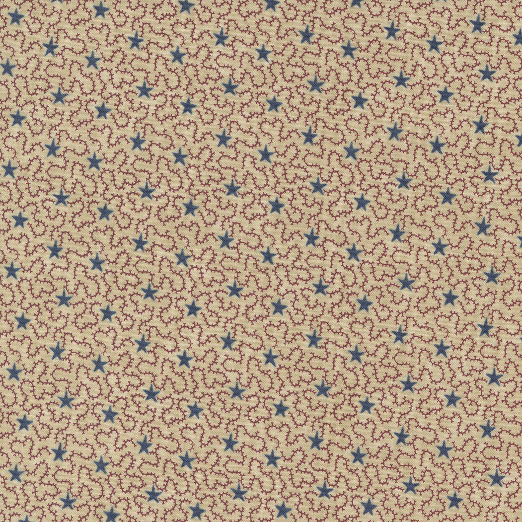 Freedom Road by Kansas Troubles Quilters - 9695 Tan Multi