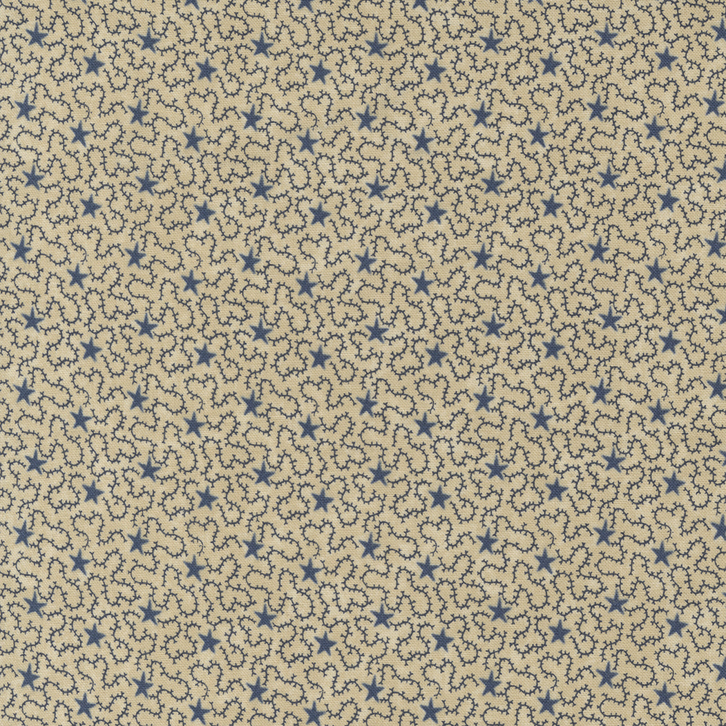 Freedom Road by Kansas Troubles Quilters - 9695 Tan Blue