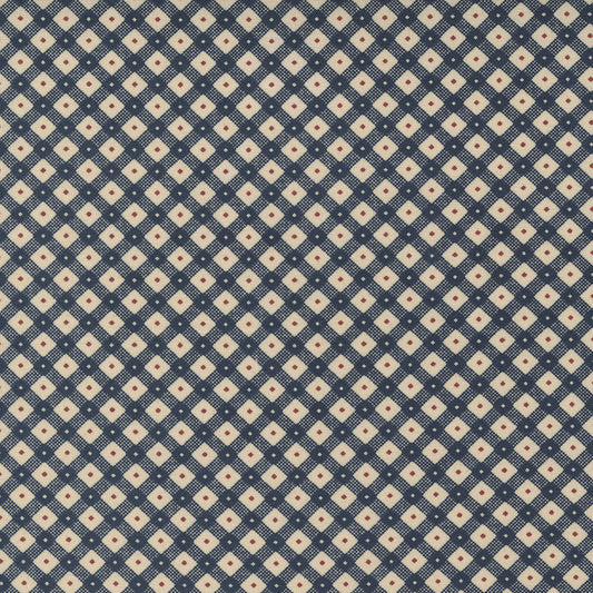FREEDOM ROAD 9698 TAN BLUE BY KANSAS TROUBLES QUILTERS