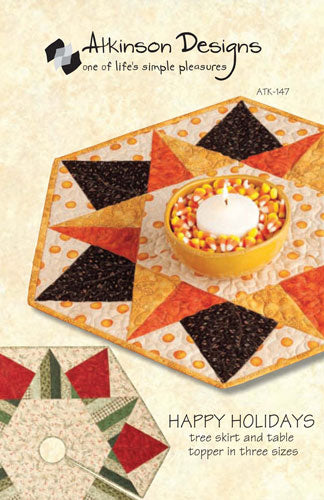 HAPPY HOLIDAYS BY ATKINSON DESIGNS Ohio Star Quilts