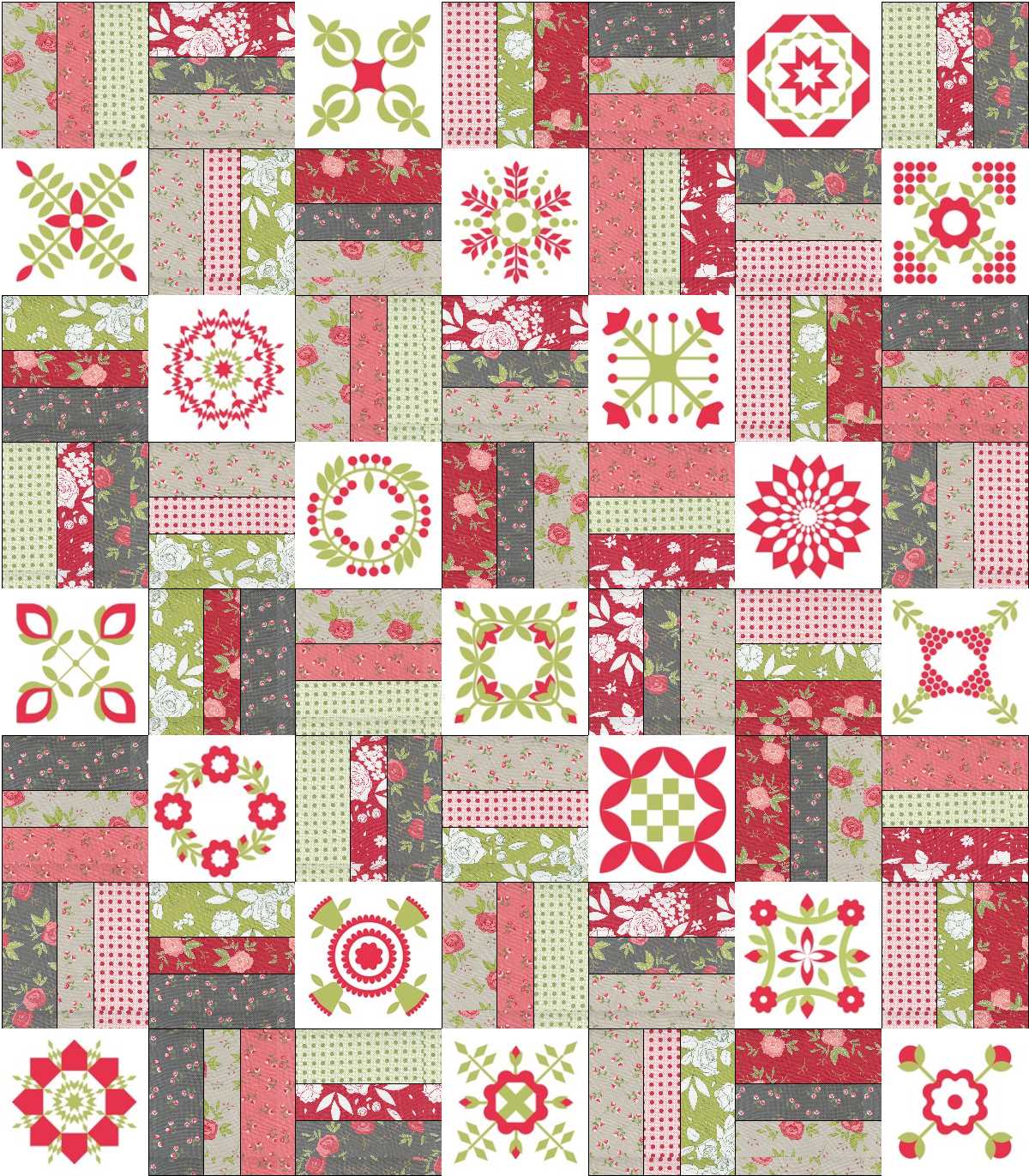 Birch Branches Downloadable PDF Quilt Pattern, Sweetfire Road